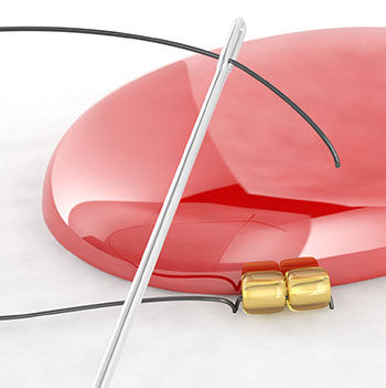 Threading a needle
